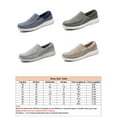 thumbnail image 2 of Woobling Canvas Slip-On Shoes for Men Fashion Sneakers Driving Loafers Comfy Walking Boat Shoes, 2 of 5