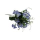 thumbnail image 2 of Advancent Flor falsa Plantas de plástico Colgante de pared Artesanía Decoraciones al aire libre Morning Glory Flores artificiales Tamaño compacto Flores artificiales Azul claro Advancent HA070581-02, 2 of 6