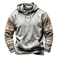 thumbnail image 5 of Western Hoodies for Men Long Sleeve Relaxed Fit Casual Hooded Sweatshirt with Pockets Vintage Cowboy Country Pullover Hoodie, 5 of 5