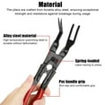 thumbnail image 4 of Panel Clamp Removal Pliers For General Purpose Door Trim, Spring-Loaded Design Easy Clip Removal, Suitable For Automotive Diy Repair And Maintenance, 4 of 9