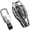 Silver Color, variant on Zinc Alloy Key Fob Cover,Keychain,Full Protection Car Key Case for Ford F150 F250/350 F450 F550 Edge Escape Expedition Fusion Mustang Explorer Lincoln Smart Keyshell Accessories,Silver Color