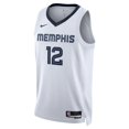 thumbnail image 2 of Unisex Nike Ja Morant White Memphis Grizzlies Swingman Jersey - Association Edition, 2 of 3