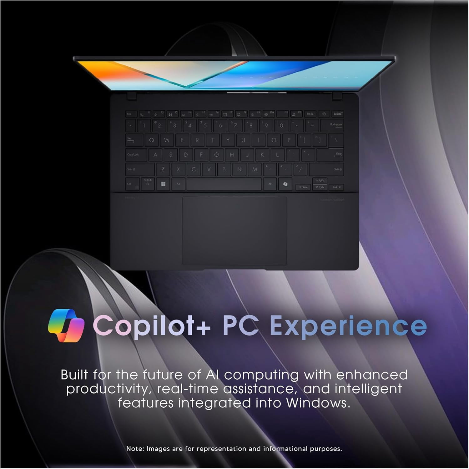 Asus Vivobook S14 Copilot+ Laptop, Intel Ultra 7-258V, 32 GB LPDDR5X RAM, 4 TB PCIe SSD, 14" WUXGA (1920x1200) OLED Display, Intel Arc Graphics, RGB Backlit Keyboard, W11 Pro, Black + Traix MousePad