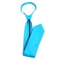 thumbnail image 2 of Umo Lorenzo Stylish Plain Zipper Tie, 2 of 2