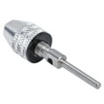 thumbnail image 3 of Drill Conversion Tool, Keyless Drill Chuck 0.3 ~ 3.4mm Universal 1/8in Round Shank 3 Jaw Fast Change Small  For Screwdriver For Electric Grinder, 3 of 8