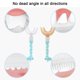 thumbnail image 4 of Cepillo de dientes en forma de U para niños: el cabezal redondo de silicona hace que el cepillado sea fácil y divertido, 4 of 5