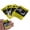 3, variant on DONT TOUCH MY BIKE Bicycle Decorative Warning Sticker Waterproof Decal Yellow