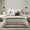 Blush, variant on Nanshing Markus 7 Piece Traditional Damask Comforter Set, Red, King