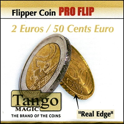 Flipper Coin Pro 2 Euro 50 Cent Euro By Tango Trick Walmart Com Walmart Com
