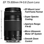 Canon EOS Rebel T7 DSLR Camera with 18-55mm + 75-300mm Lens + 64GB Memory Card + Case + Tripod + UV Filter + A-CELL Accessory Bundle (International Version)