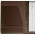 thumbnail image 2 of Chocolate Brown Leather Standard Padfolio, 2 of 2