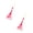 Red-2Pcs, variant on Small Hand Rake for Zen Garden & Landscaping, 20-Tine Leaf Rake with Wooden Handle, Miniature Sandbox Rake for Yard Cleanup, Patio Lawn Garden Tool