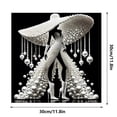 thumbnail image 2 of Pearl Diamond Painting, DIY Pearl Painting Kits, Pearl Painting Kits For Adults, Alien Diamond Art Set for Adults & Beginners Crystal Water Diamond Home Decor, 2 of 9