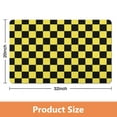 thumbnail image 4 of Eco-Friendly Checkered Bath Mat: Absorbent, Non-Slip Bathroom Rugs. Machine Washable Small Indoor Doormat Perfectly Sized for Shower, Sink & Tub, 20x32in, 4 of 5