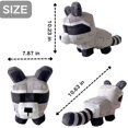 thumbnail image 2 of Peluche SUPERBE Grow a Garden, mapache, zorro rojo, 27 cm, 2 of 5