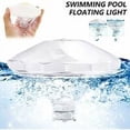 thumbnail image 3 of Lámpara flotante de color para piscina, luz de discoteca para baño, luz LED sumergible IP68, luz LED subacuática con 7 modos para lámparas sumergibles para piscinas de spa de baño (1 unidad), 3 of 5
