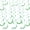 Green, variant on Gold Ceiling Swirl Foil Decorations Hanging Plastic Streamer Themed Swirl Party Decoration for Wedding Thanksgiving Day Graduation Celebration, Pack of 28