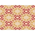 thumbnail image 1 of Ahgly Company Machine Washable Indoor Rectangle Transitional Bright Orange Area Rugs, 5' x 7', 1 of 7