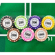 thumbnail image 2 of Fichas de arcilla LAS VEGAS Fichas de póquer Texas Mahjong LAS VEGAS, 2 of 2