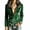 Army Green, variant on Viluyesy Womens Velvet Jacket Zip Up Long Sleeve Collared Casual Fashion Coat Army Green Size M