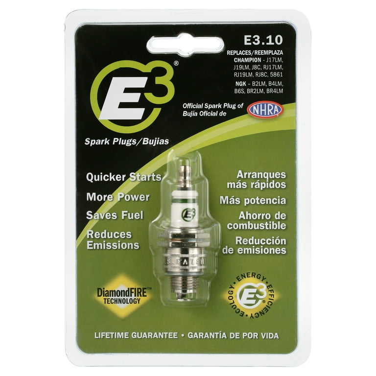 E3 Spark Plugs E3.10 Premium Lawn and Garden Spark Plug with