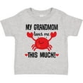 thumbnail image 3 of Inktastic Grandmom Loves Me Grandchild Boys or Girls Toddler T-Shirt, 3 of 5