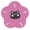 Pink, variant on Flower-Shaped Cat Scratcher Mat, Self-Adhesive Cat Scratch Pad for Wall/Floor,Durable and Scratch-Resistant,Furniture Protector for Cats, Cute Cat Face Design,16*16 in.