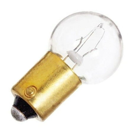 

Satco S6946 4.41 Watt Miniature G6 7V Single Contact Bayonet (BA15S) Base Bulb (63 7V 4.4W BA15S G6 C2R)