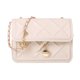 thumbnail image 1 of Bolso bandolera para mujer - Moderno bolso de hombro con cadena - Blanco crema, 1 of 1
