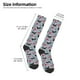 thumbnail image 2 of Fotbe Christmas Hat Dachshund Calcetas Divertidas Estampadas para Hombre y Mujer, Calcetas de Algodón hasta la Rodilla para Caminar, Correr, Enfermería y Embarazo, 2 of 6