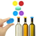 thumbnail image 4 of WUSI 15 Pcs Silicone Rubber Bottle Caps, Reusable Beer Caps for Home Brewing Beer, Soft Drink, Beer Bottle, Soda Bottles Kitchen Gadgets (Multi-Color), 4 of 6