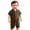 hwj# Green47, variant on Stylish Summer Romper For Boys Solid Color Short Sleeve Button Down Textured Elegant Lapel Short Jumpsuit Loose Fit Relaxed Comfortable Casual One Piece Bodysuit Outfit,White,6-12 Months