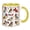 Yellow, variant on Patriotic Cardinal Coffee Mug, Ceramic Independence Day Mug, Morning Tea Cup for Office Home Kitchen,Independence Day 4th of July Drinkware Vintage Art Idea for Men Women