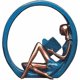 thumbnail image 2 of Resin Yoga Girl Figurines Women Statues Desk Decorations Yoga Figurines and Sculptures for Home Decor & Office Desk Decor - Style 2, 2 of 4