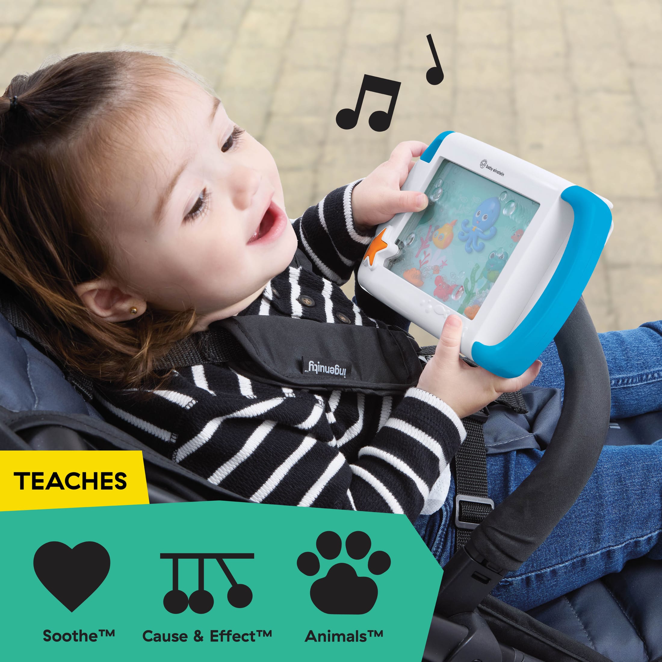 Baby Einstein On-the-Go Sea Dreams Soother, Portable Sound Machine photo 6