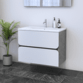 thumbnail image 2 of Azurro 2S 80 Floating Bathroom Vanity (32" Width), 2 of 6