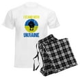 thumbnail image 6 of CafePress - Support Ukraine I Stand With Ukraine P Pajamas - Men's Light Loose Fit Cotton Pajama Set, 6 of 7