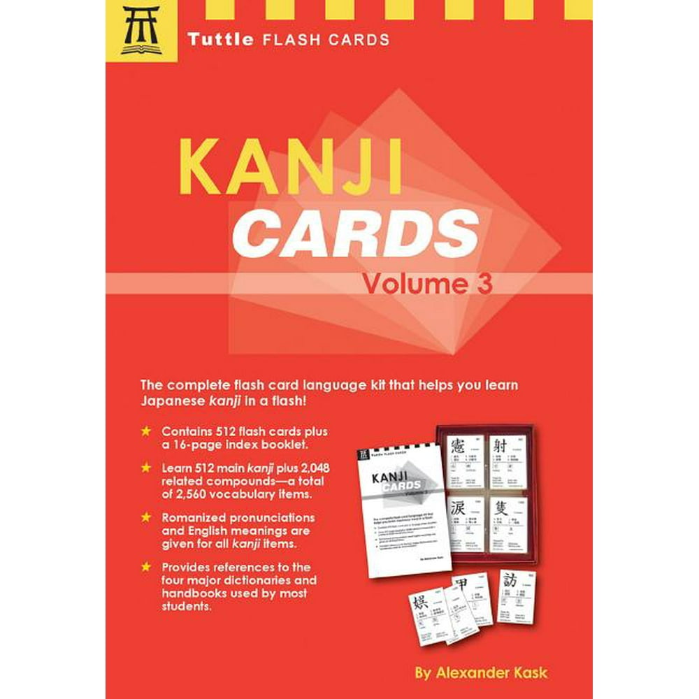 Tuttle Flash Cards Kanji Cards Kit Volume 3 (Other)