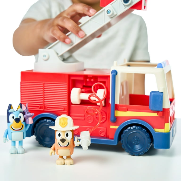 Walmart Exclusive: Bluey Fire Truck Playset with Firefighter