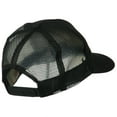 thumbnail image 4 of Number 1 DAD Embroidered Youth Foam Mesh Cap - Black OSFM, 4 of 5