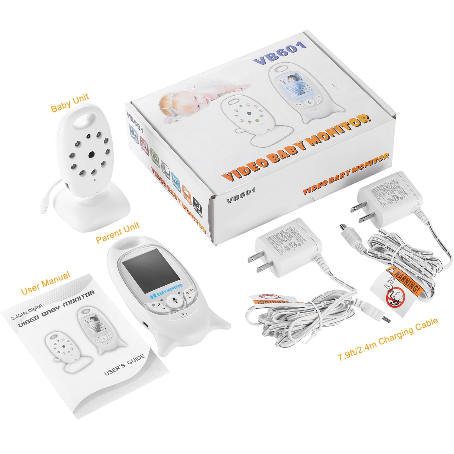 850FT Video Baby Monitor With Camera 850FT Video Baby Monitor With Camera