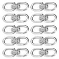 thumbnail image 1 of Gancho de Ojos Giratorios de Doble Extreme, Ganchos Giratorios Giratorios de Acero inoxidable 10pcs M6 Doble Con 10 x Grillete Giratorio Para Colgar, 1 of 7
