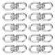 thumbnail image 1 of Gancho de Ojos Giratorios de Doble Extreme, Ganchos Giratorios Giratorios de Acero inoxidable 10pcs M6 Doble Con 10 x Grillete Giratorio Para Colgar, 1 of 7
