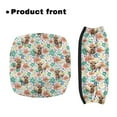 thumbnail image 2 of COEQINE Highland Cow Medical Products Rollator Walker Seat & Back Cover Floral Adjustable Rollator Walker Accessories Seat Cushion for Women Gifts for Women Friends, 2 of 7