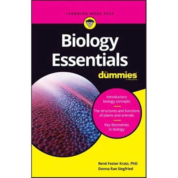 Pre-Owned Biology Essentials For Dummies (Paperback) 1119589584 9781119589587