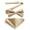 A-Champagne 3, variant on Bow Ties for Men Pre-tied Paisley Bow Ties Pocket Square Set Men's Bowtie Wedding Party