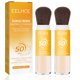 thumbnail image 1 of Dulele Protector solar en polvo, 2 unidades, acabado mineral mate, polvo facial suelto SPF 50, control de aceite translúcido natural, minimiza las líneas finas y los poros, 1 of 5