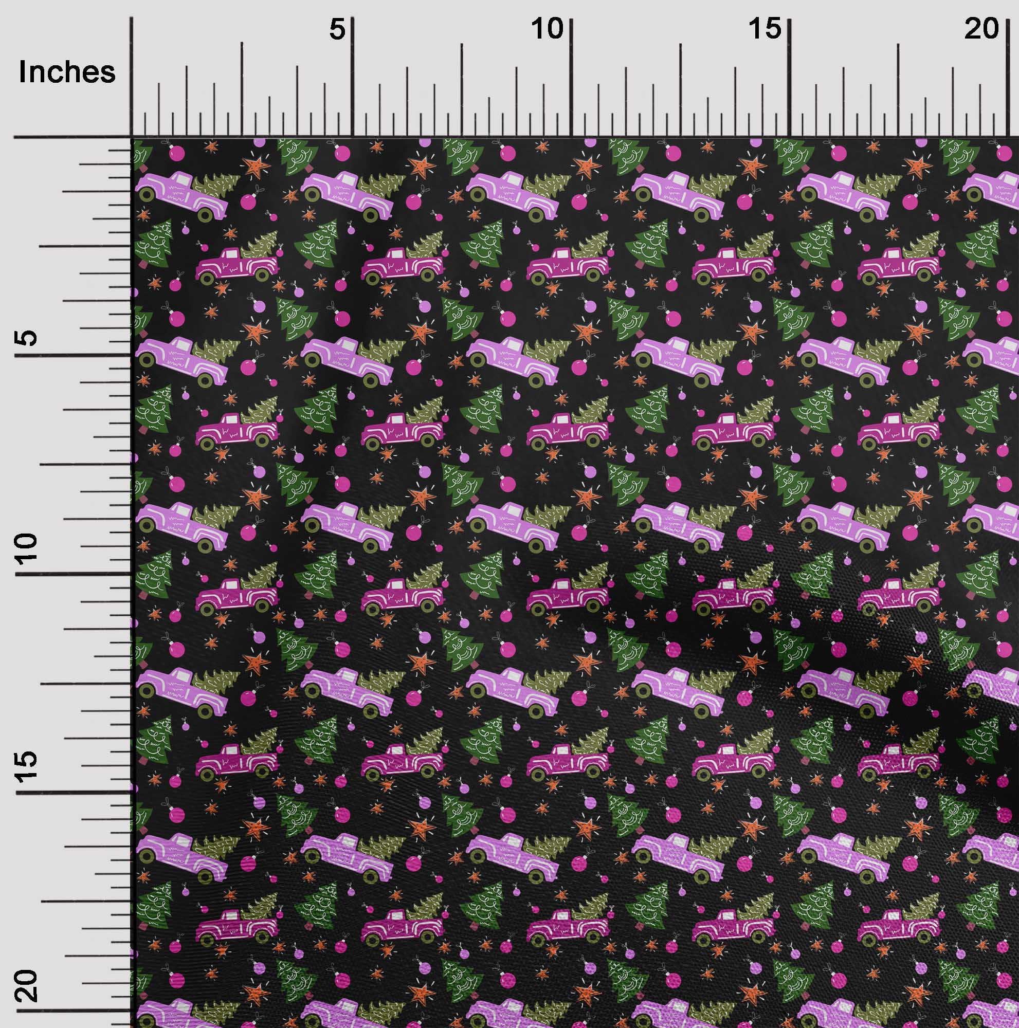 oneOone Cotton Jersey Purple Fabric Christmas Diy Clothing Quilting Fabric Print Fabric By Yard 58 Inch Wide