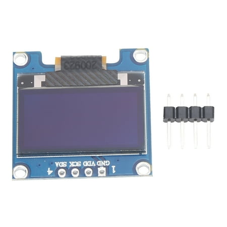

Fugacal 0.96in OLED Display Module OLED Display Module White IIC Communication Small Electronic Component 0.96inches 128x64 Display Module