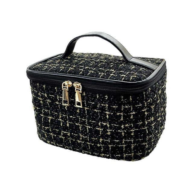 Cosmetic Bag Organizer Make Up Bag Large Portable Travel Bag Hepburn Storage Bag Toiletry Style